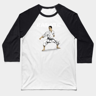 Karate Baseball T-Shirt